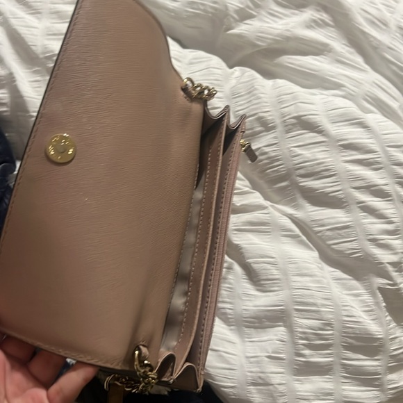 Pink MK crossbody. Has some color transfer but still looks nice - Picture 3 of 3